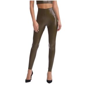 Commando Dark Green High-Waisted Leggings
